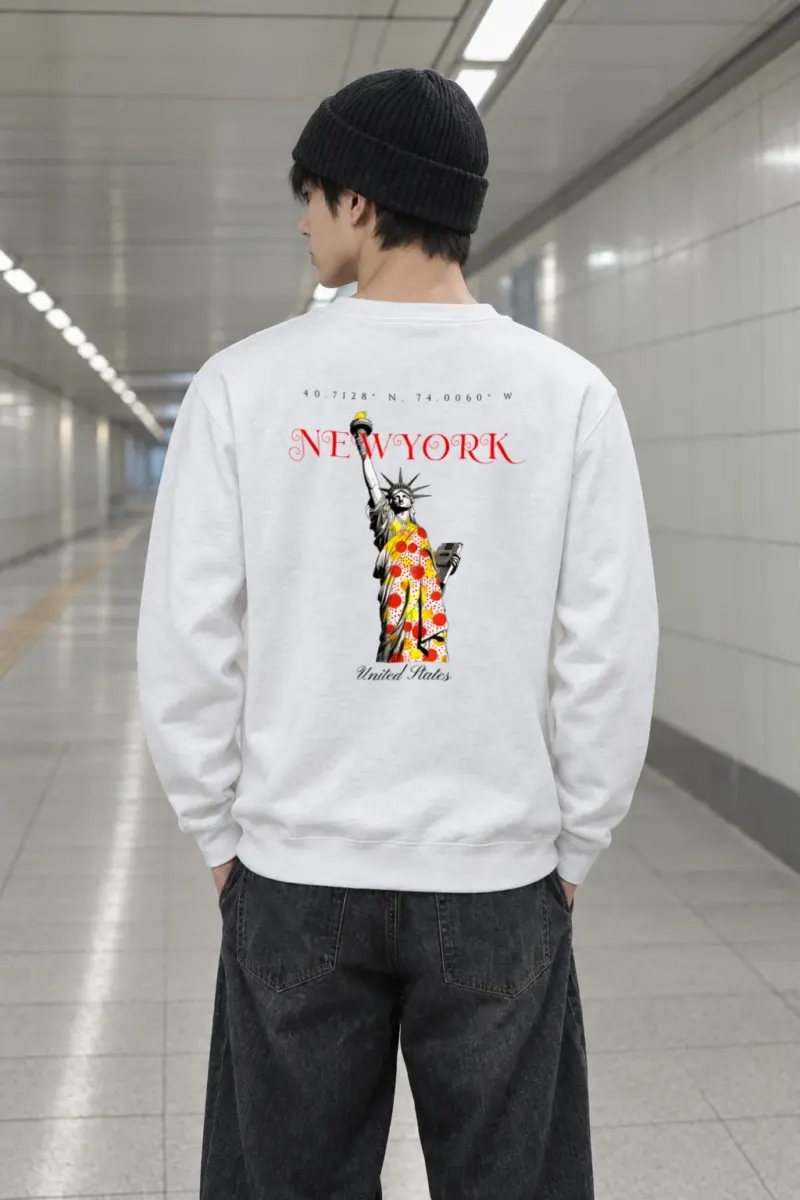 "Liberty In Color" Heavy Blend Unisex Crewneck Sweatshirt