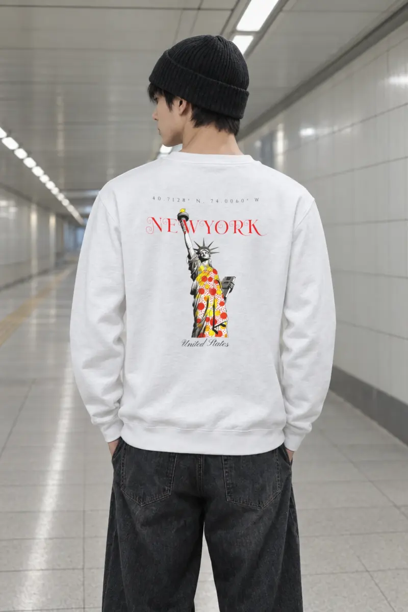 "Liberty In Color" Heavy Blend Unisex Crewneck Sweatshirt