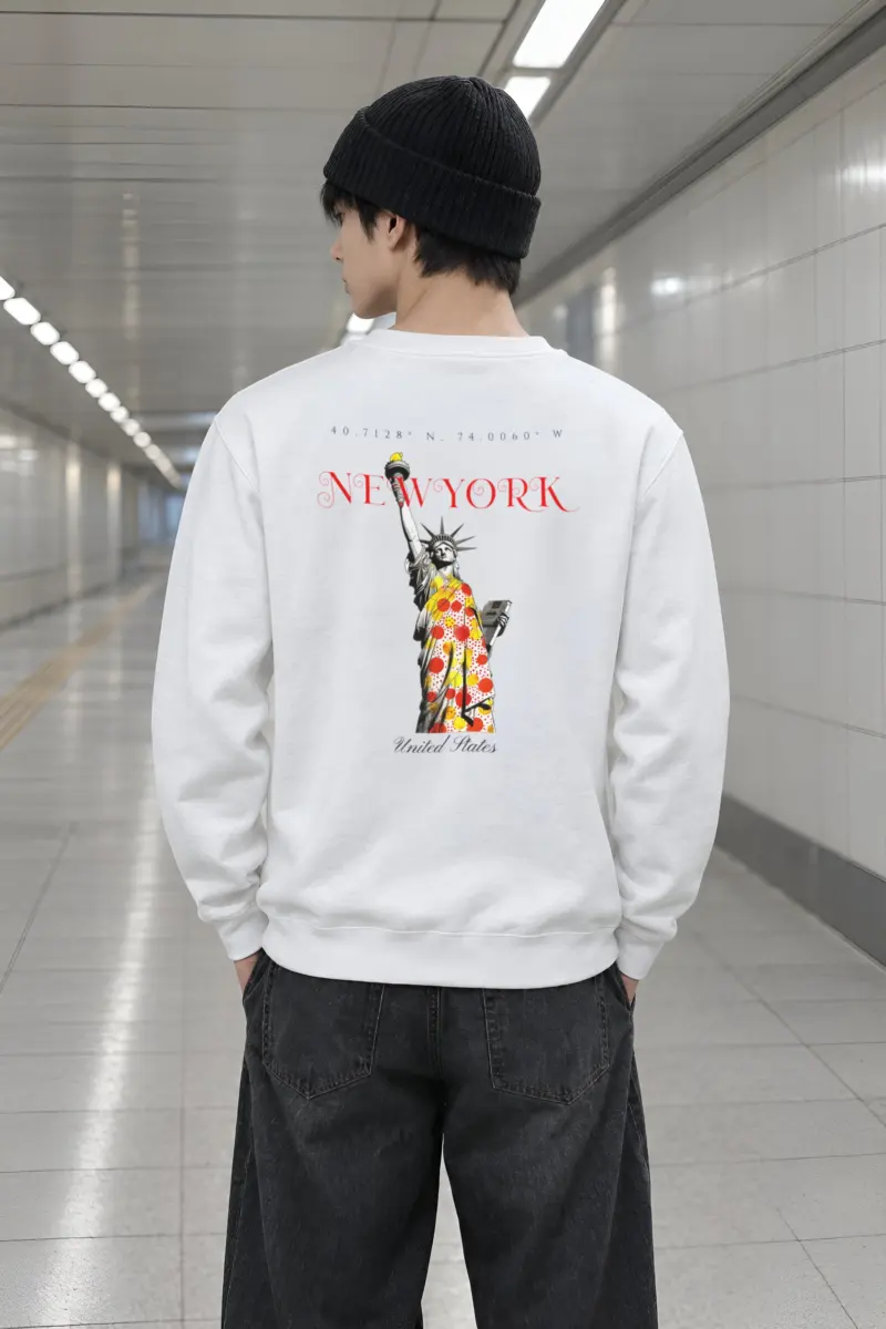 "Liberty In Color" Heavy Blend Unisex Crewneck Sweatshirt