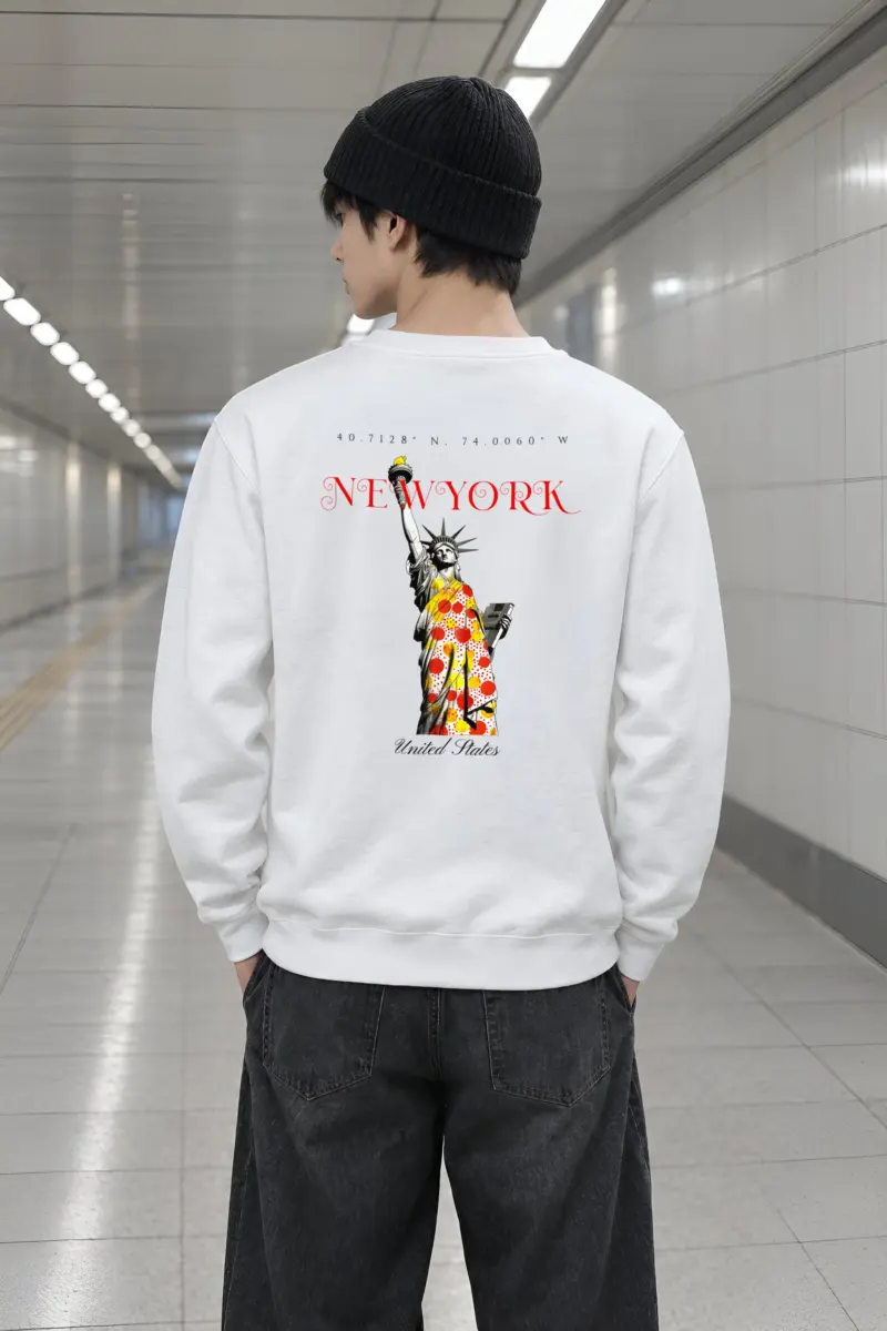 "Liberty In Color" Heavy Blend Unisex Crewneck Sweatshirt