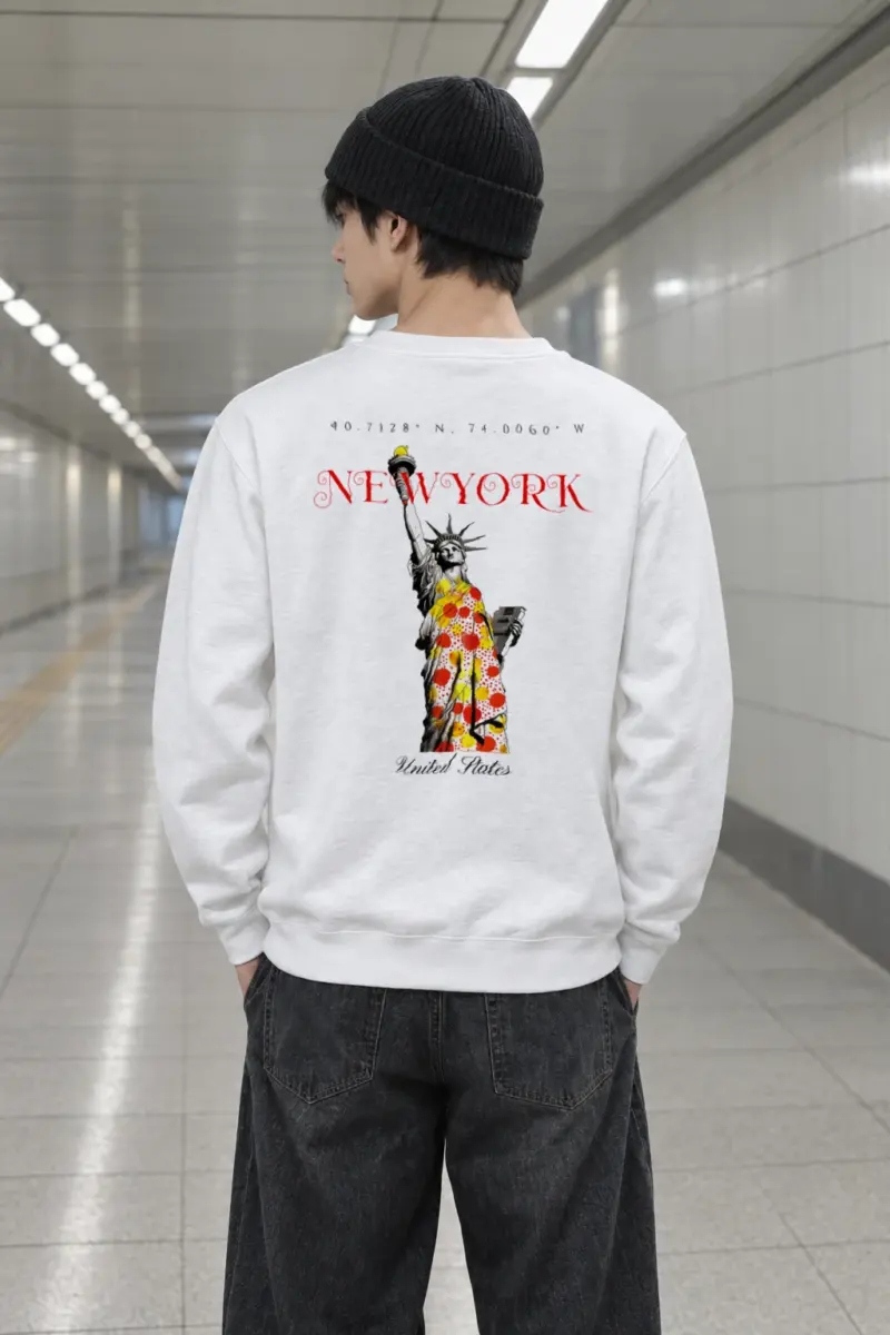 "Liberty In Color" Heavy Blend Unisex Crewneck Sweatshirt | Gildan 18000