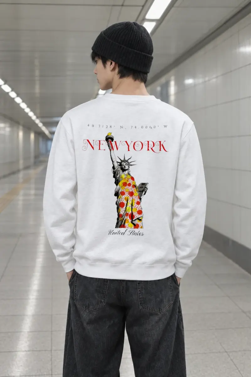 "Liberty In Color" Heavy Blend Unisex Crewneck Sweatshirt