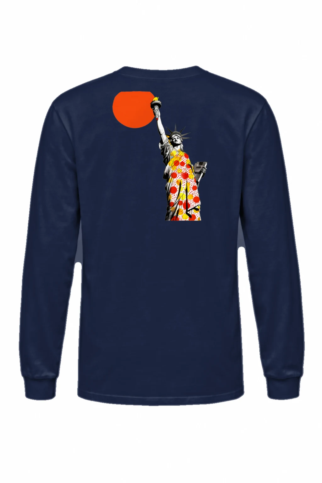 "Liberty Pop Icon" Unisex Longsleeve T-shirt | Gildan 2400