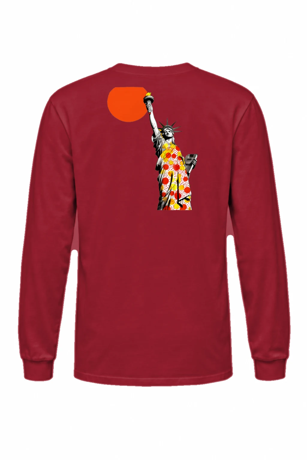 "Liberty Pop Icon" Unisex Longsleeve T-shirt | Gildan 2400