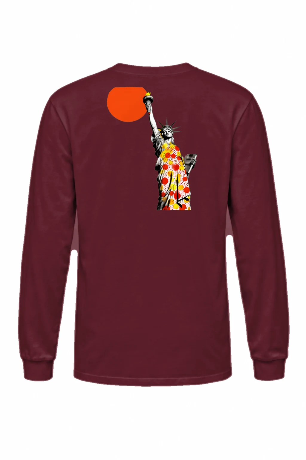 "Liberty Pop Icon" Unisex Longsleeve T-shirt | Gildan 2400