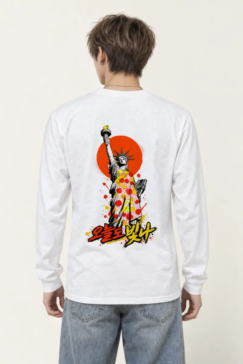 "Liberty Shines Today" Unisex Longsleeve T-shirt