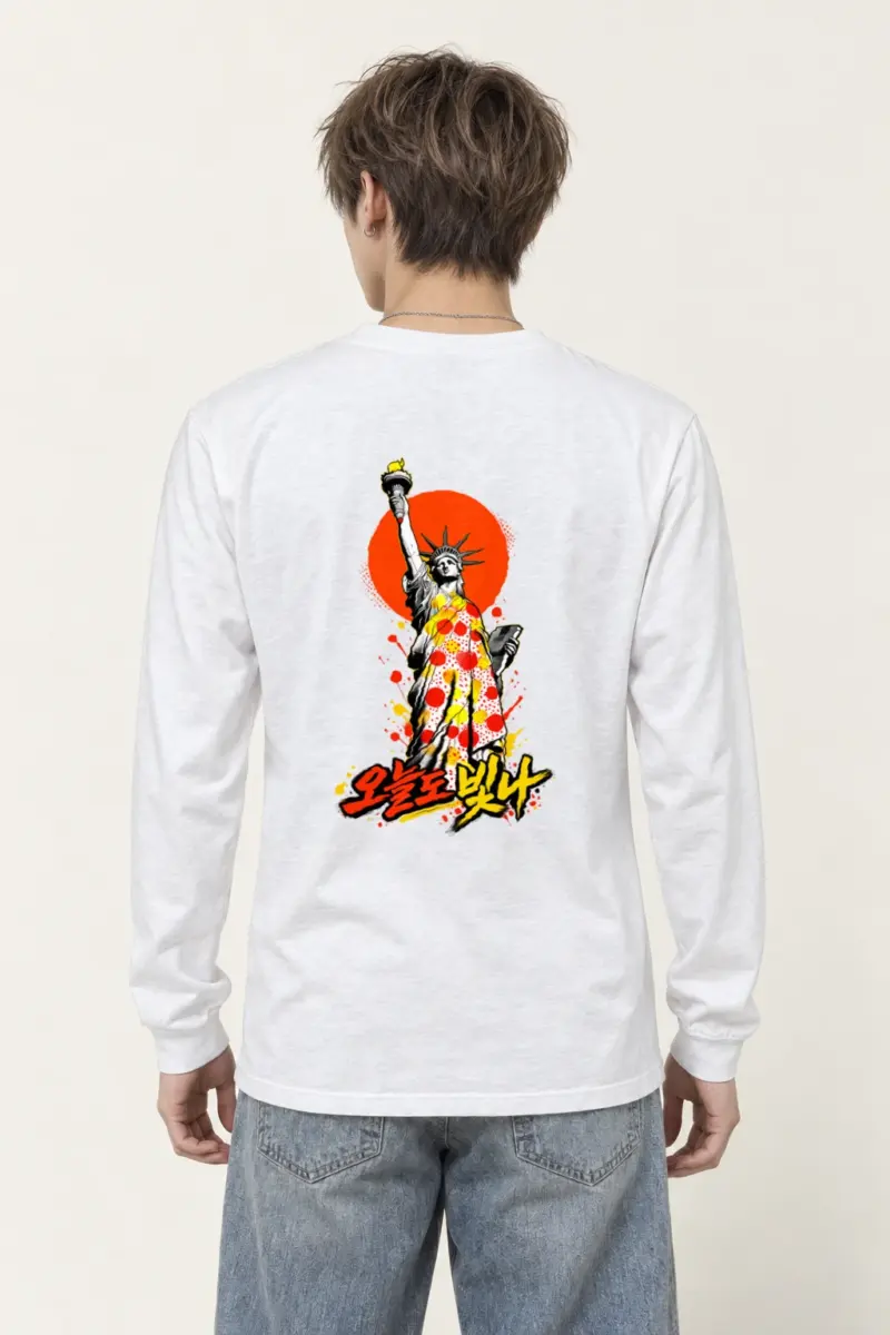 "Liberty Shines Today" Unisex Longsleeve T-shirt