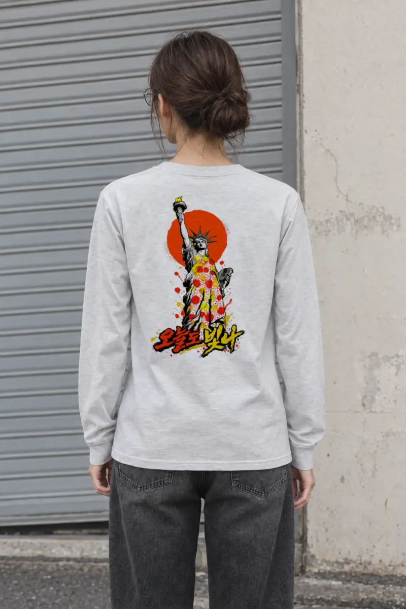 "Liberty Shines Today" Unisex Longsleeve T-shirt