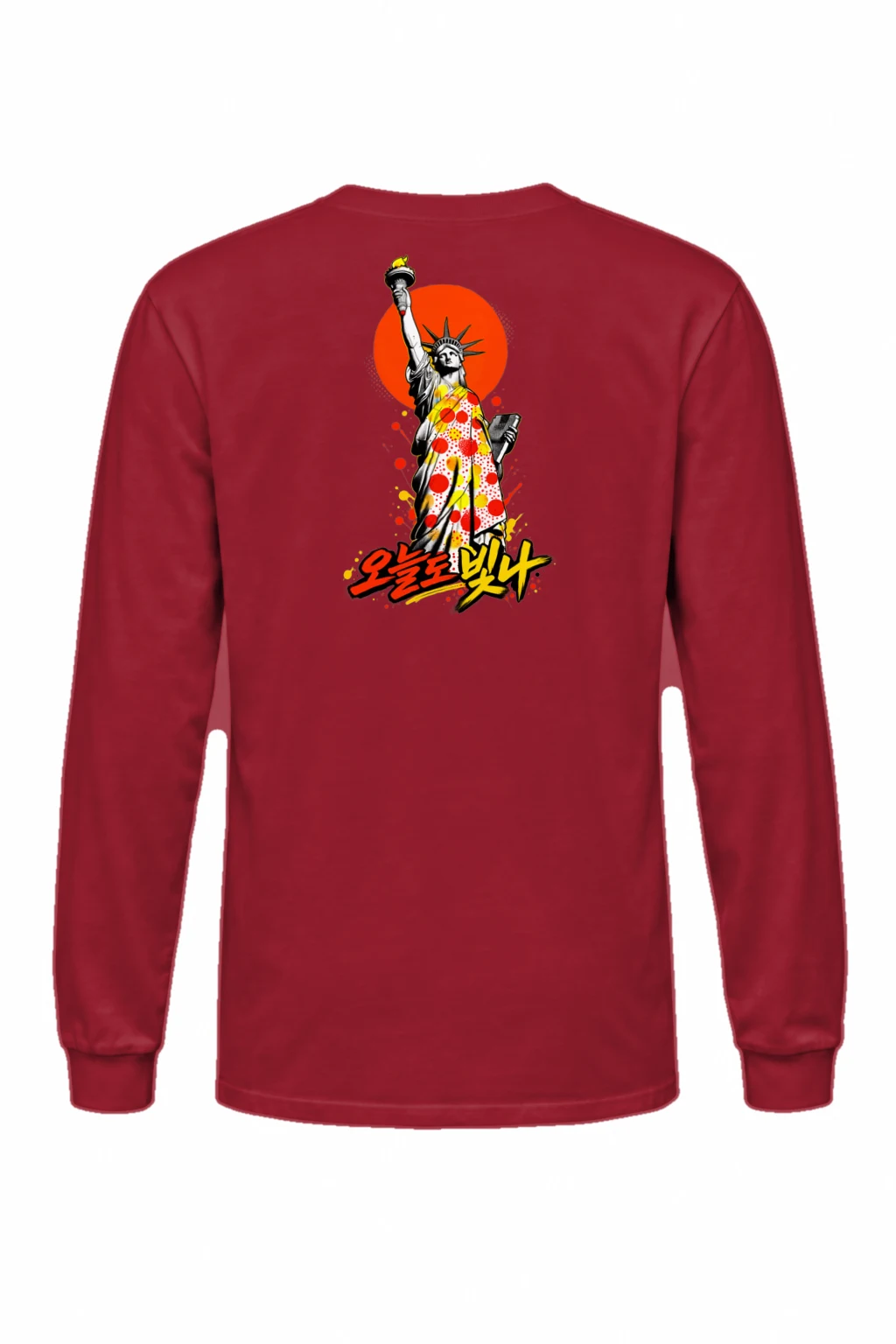 "Liberty Shines Today" Unisex Longsleeve T-shirt | Gildan 2400