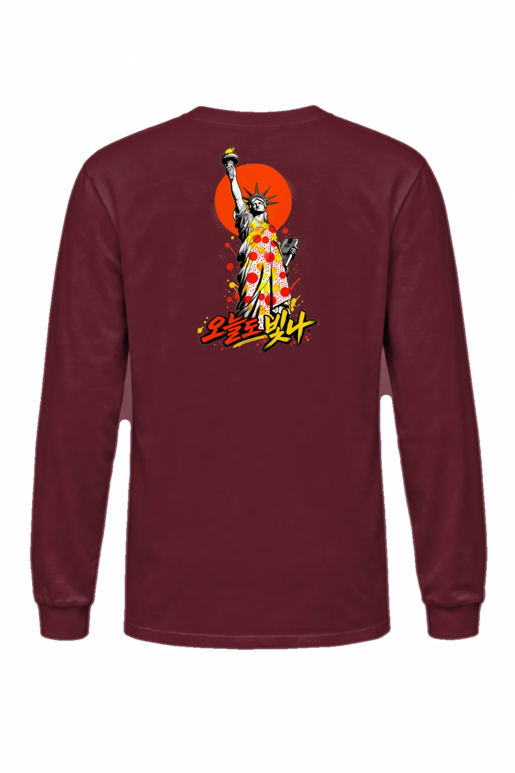 "Liberty Shines Today" Unisex Longsleeve T-shirt | Gildan 2400
