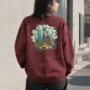 "Liberty Skyline" Heavy Blend Unisex Crewneck Sweatshirt | Gildan 18000