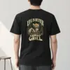"Life By The Grill" Heavyweight Unisex Crewneck T-shirt