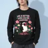 "Life Is Better Laughing" Unisex Longsleeve T-shirt