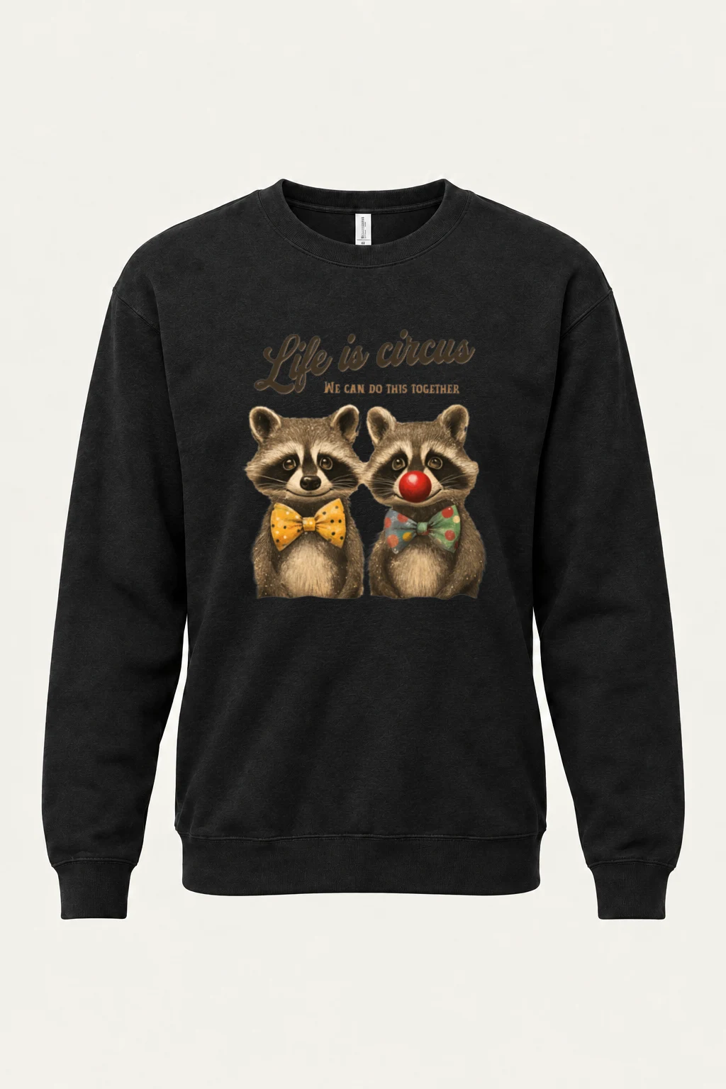 "Life Is Circus" Heavy Blend Unisex Crewneck Sweatshirt | Gildan 18000