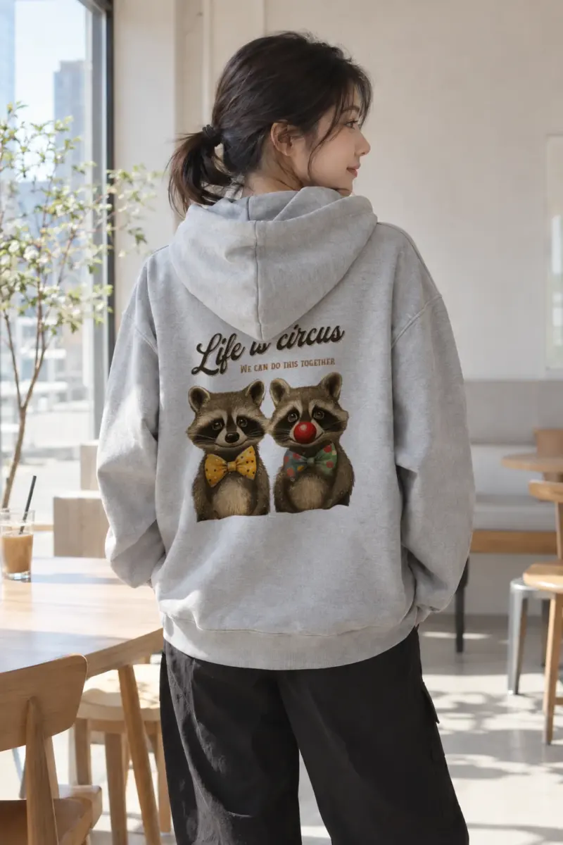 "Life Is Circus" Heavy Blend Unisex Pullover Hoodie | Gildan 18500