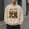 "Life Is Circus" Unisex Sponge Fleece Crewneck Sweatshirt | Bella + Canvas 3901