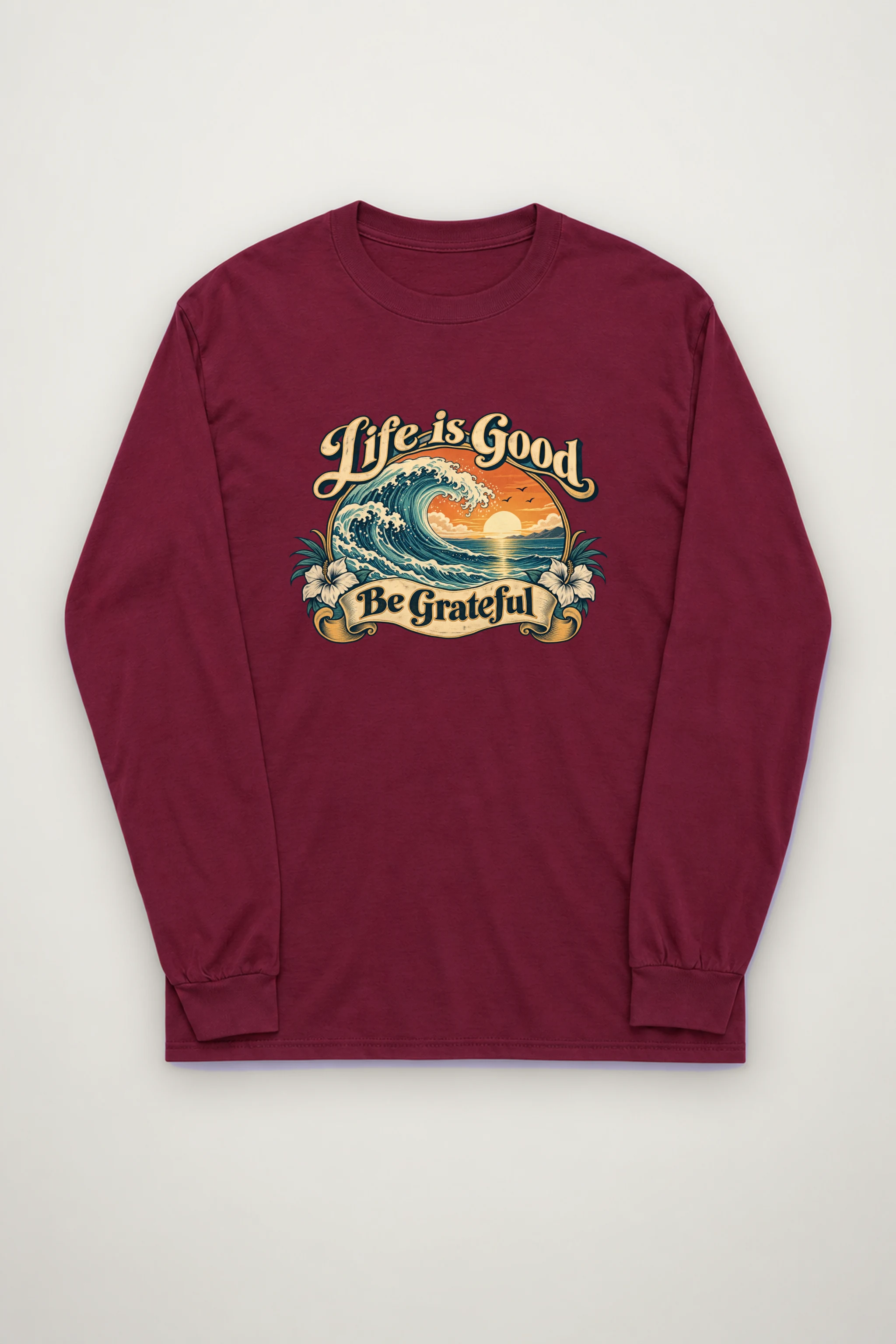 "Life Is Good" Unisex Longsleeve T-shirt