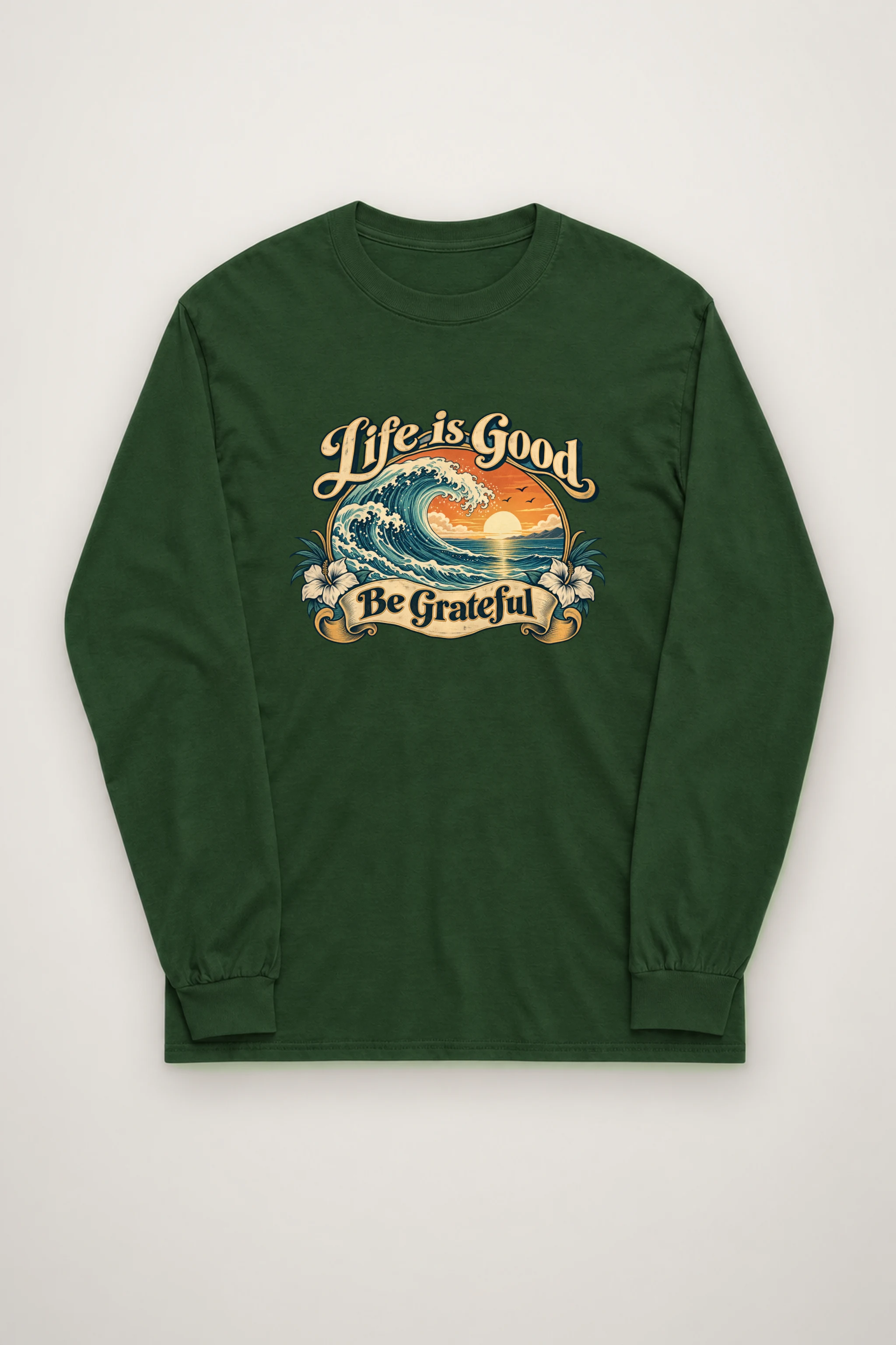 "Life Is Good" Unisex Longsleeve T-shirt