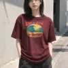 "Life Is Good Wave" Heavyweight Unisex Crewneck T-shirt | Gildan 5000