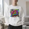 "Lifes Fresh Graffiti" Heavy Blend Unisex Crewneck Sweatshirt | Gildan 18000
