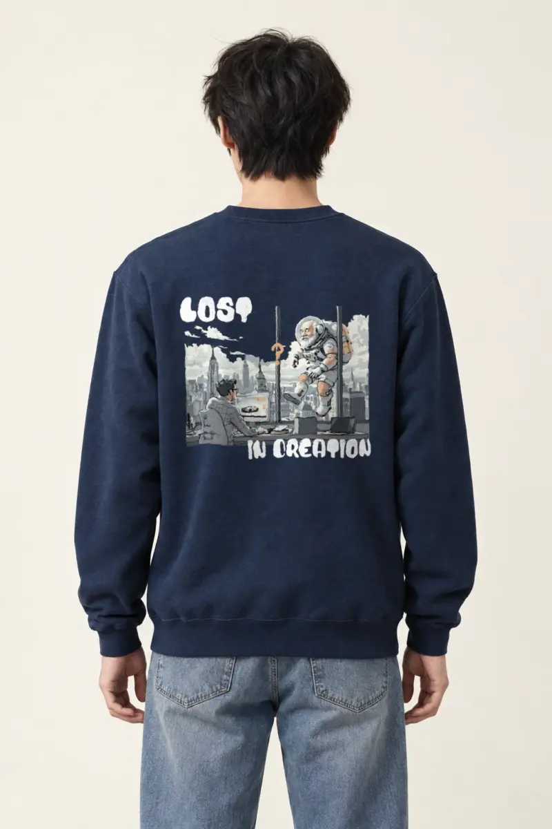 "Lift Not Leave" Heavy Blend Unisex Crewneck Sweatshirt | Gildan 18000