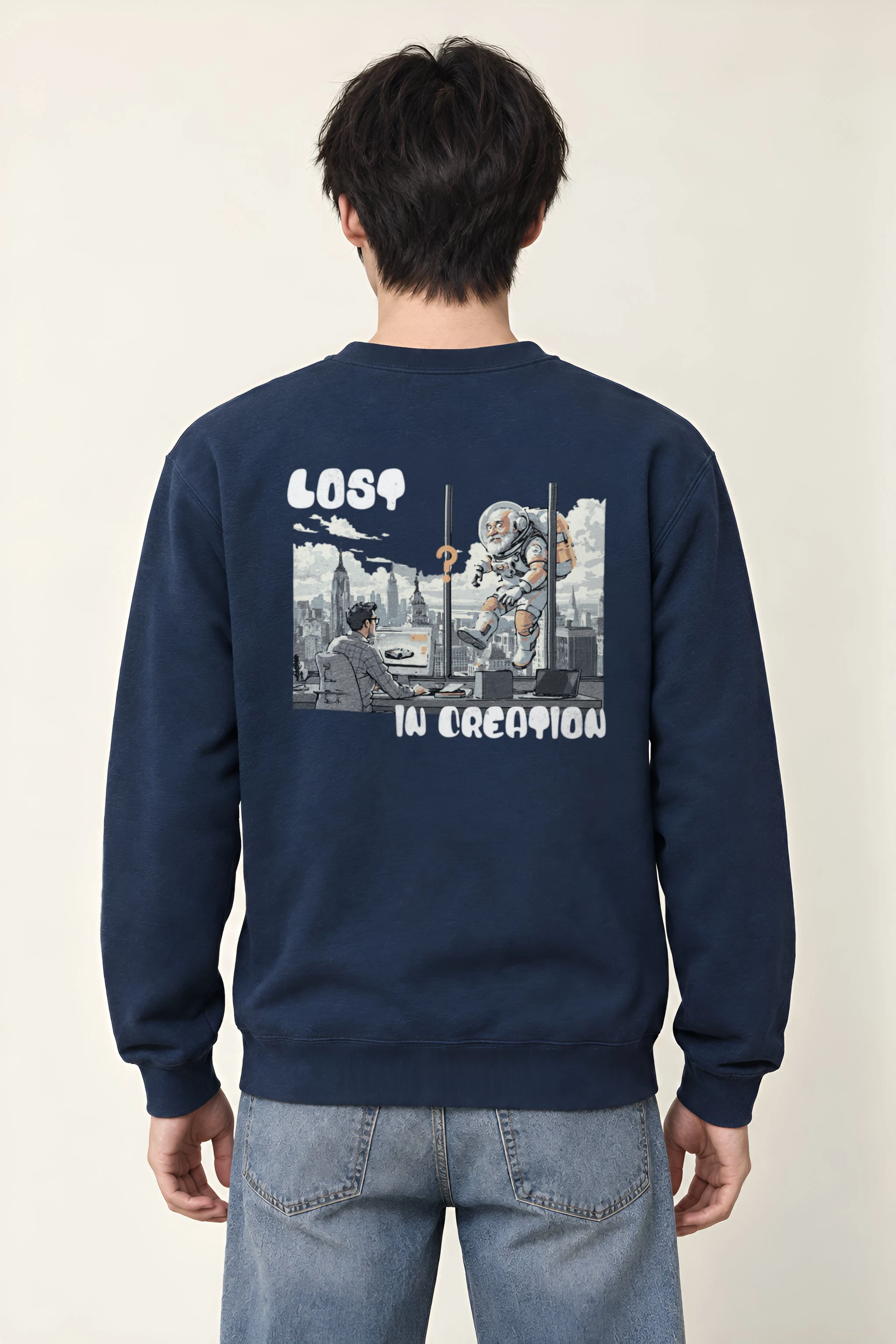 "Lift Not Leave" Heavy Blend Unisex Crewneck Sweatshirt
