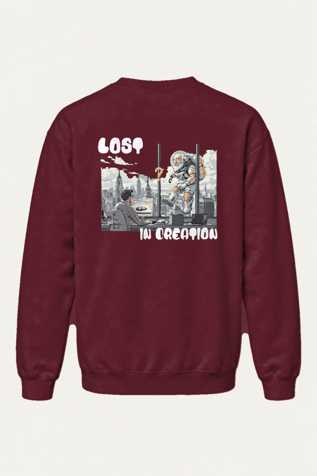 "Lift Not Leave" Heavy Blend Unisex Crewneck Sweatshirt | Gildan 18000