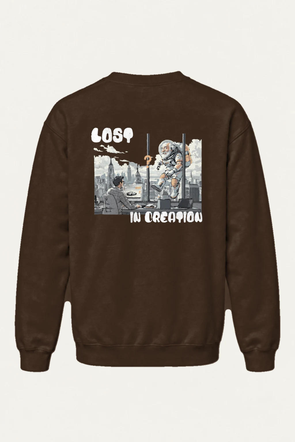 "Lift Not Leave" Heavy Blend Unisex Crewneck Sweatshirt | Gildan 18000