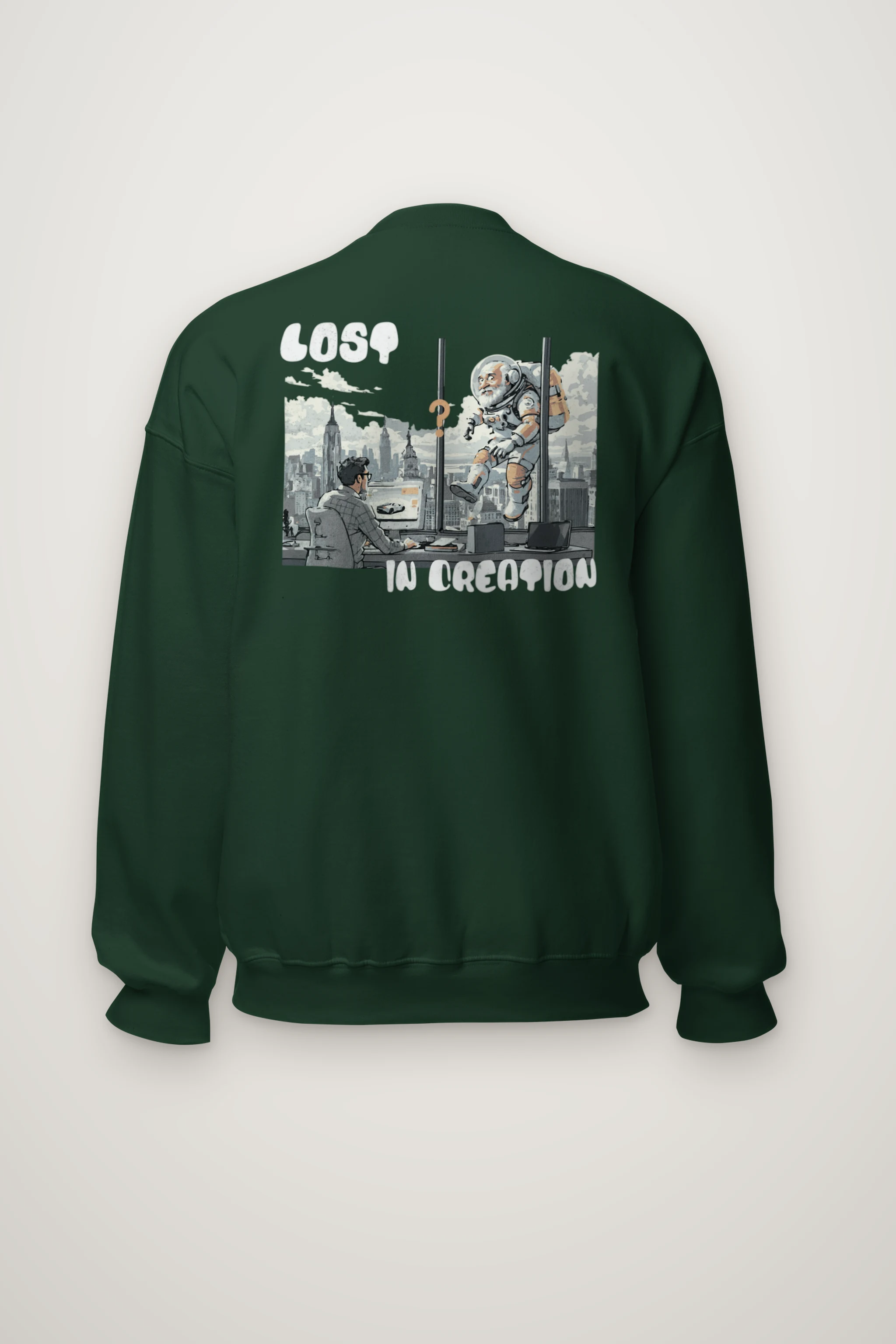 "Lift Not Leave" Heavy Blend Unisex Crewneck Sweatshirt