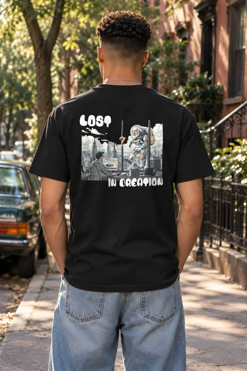 "Lift Not Leave" Heavyweight Unisex Crewneck T-shirt