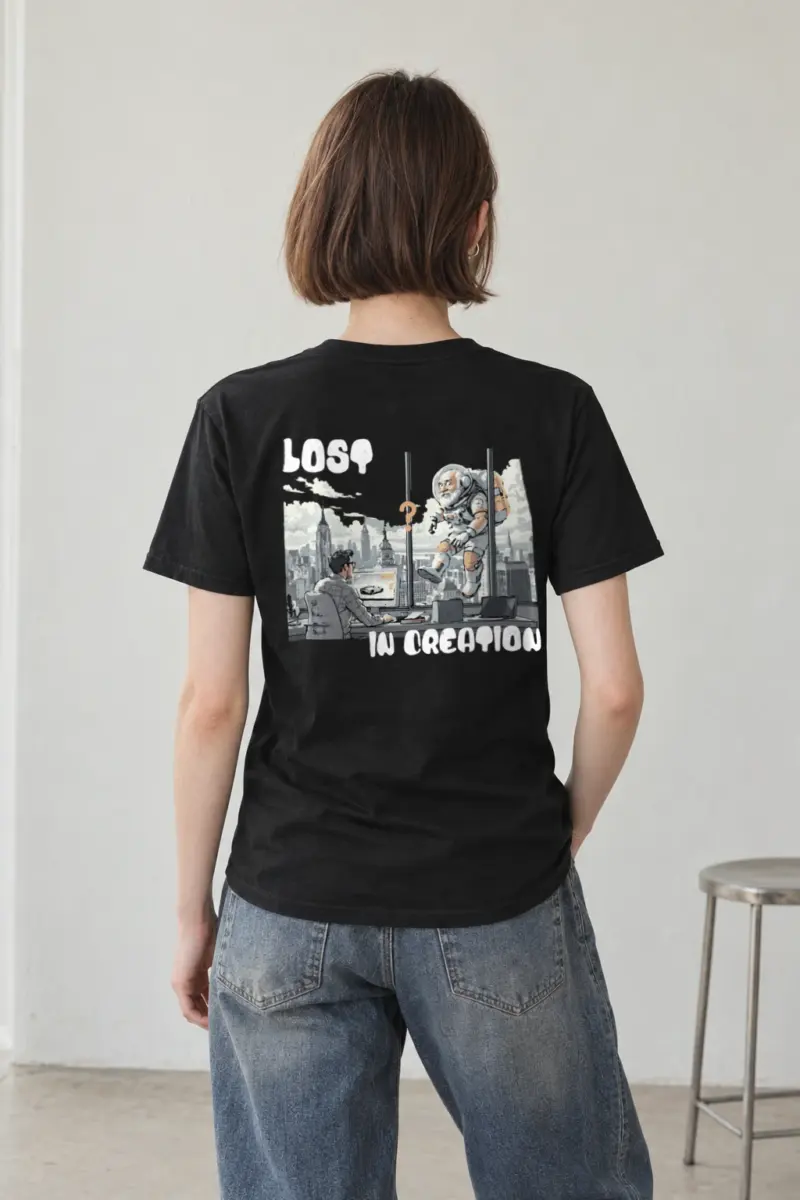 "Lift Not Leave" Heavyweight Unisex Crewneck T-shirt