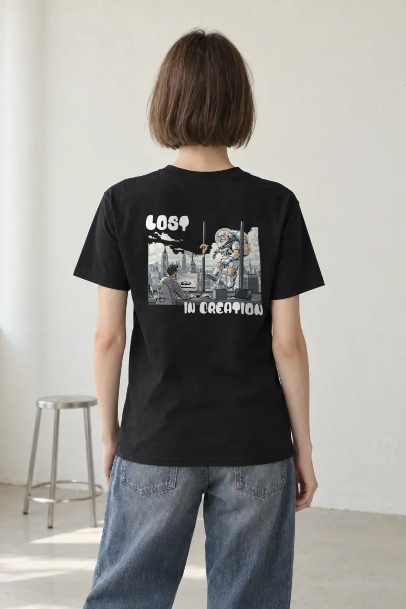 "Lift Not Leave" Heavyweight Unisex Crewneck T-shirt