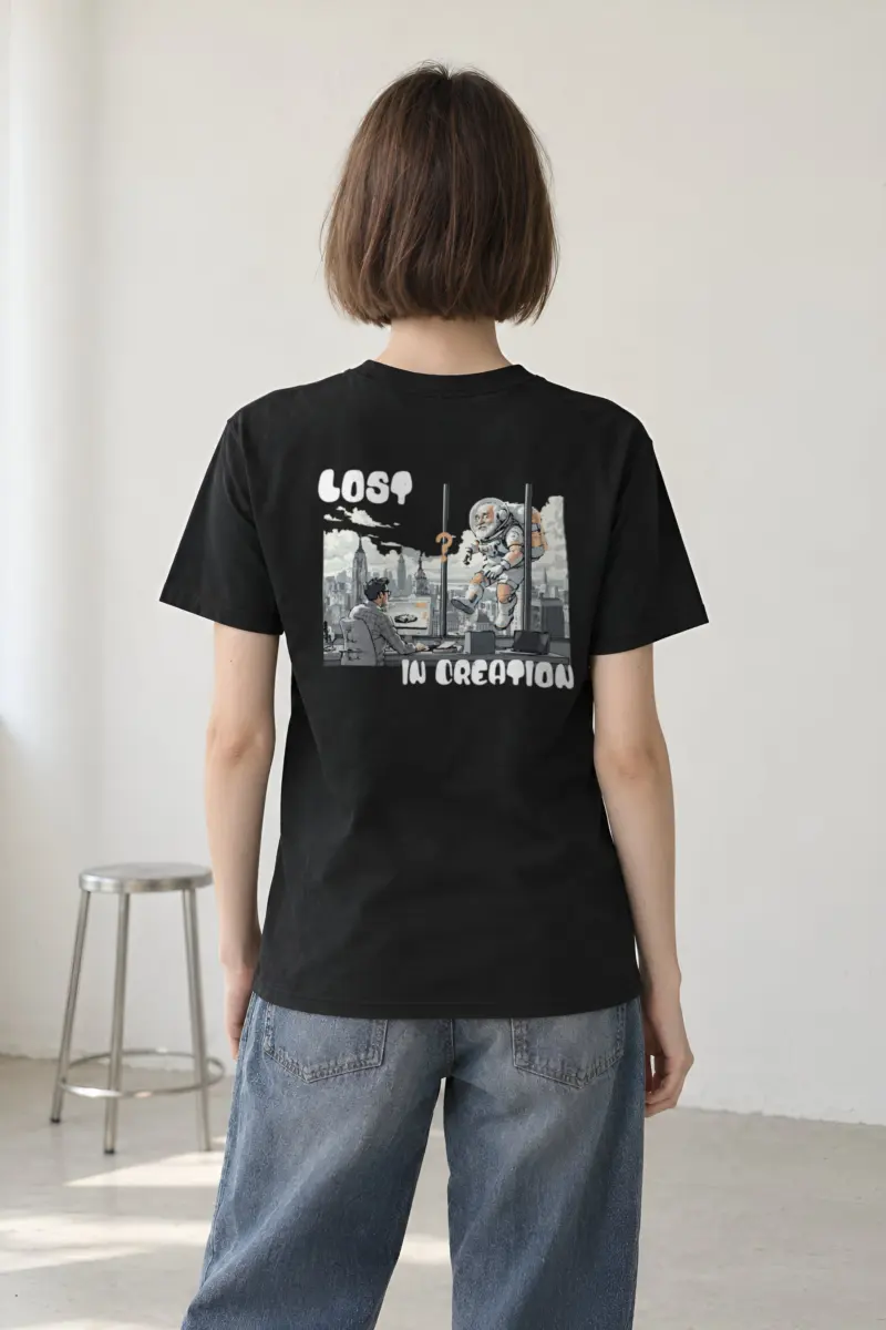 "Lift Not Leave" Heavyweight Unisex Crewneck T-shirt