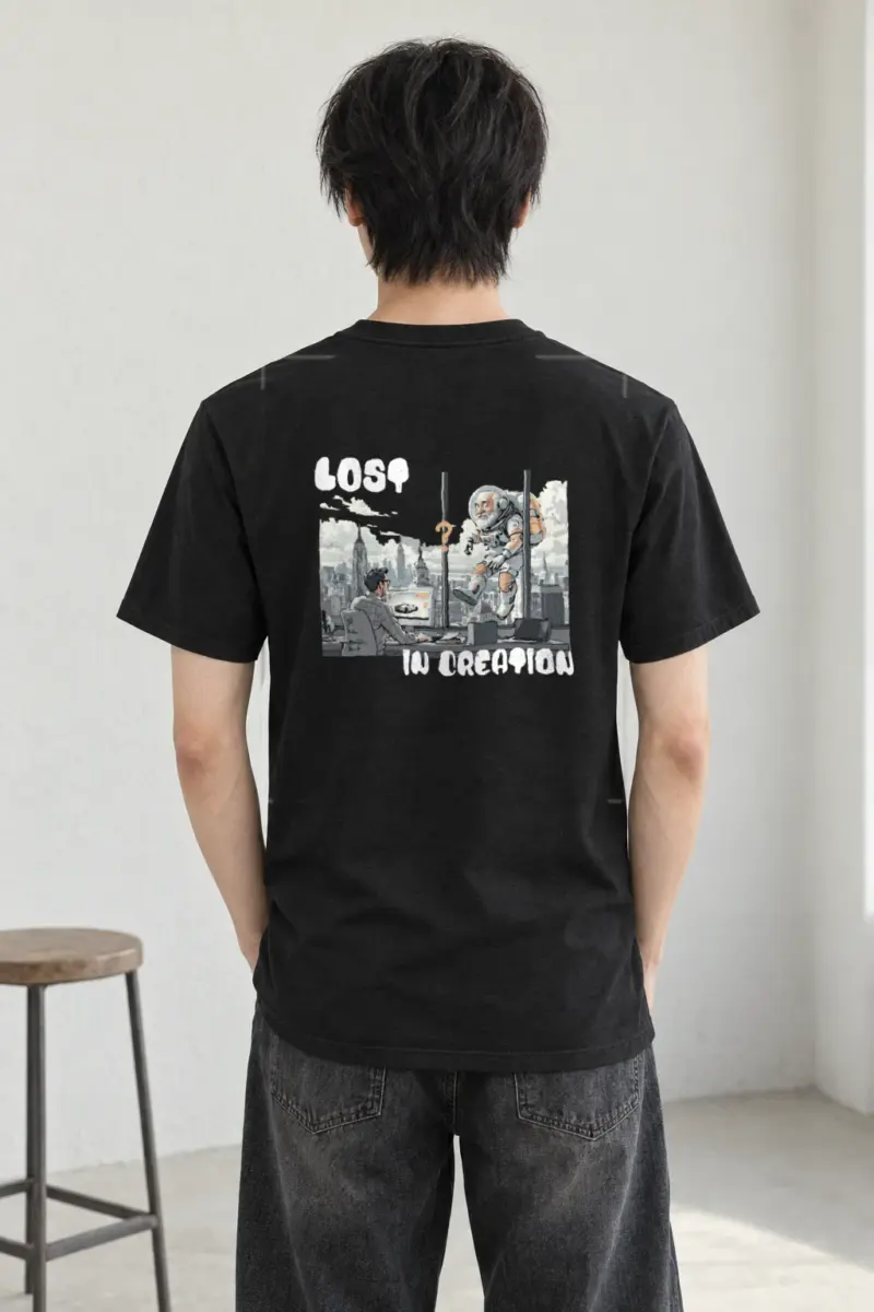 "Lift Not Leave" Heavyweight Unisex Crewneck T-shirt