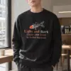 "Light and Dark" Heavy Blend Unisex Crewneck Sweatshirt | Gildan 18000