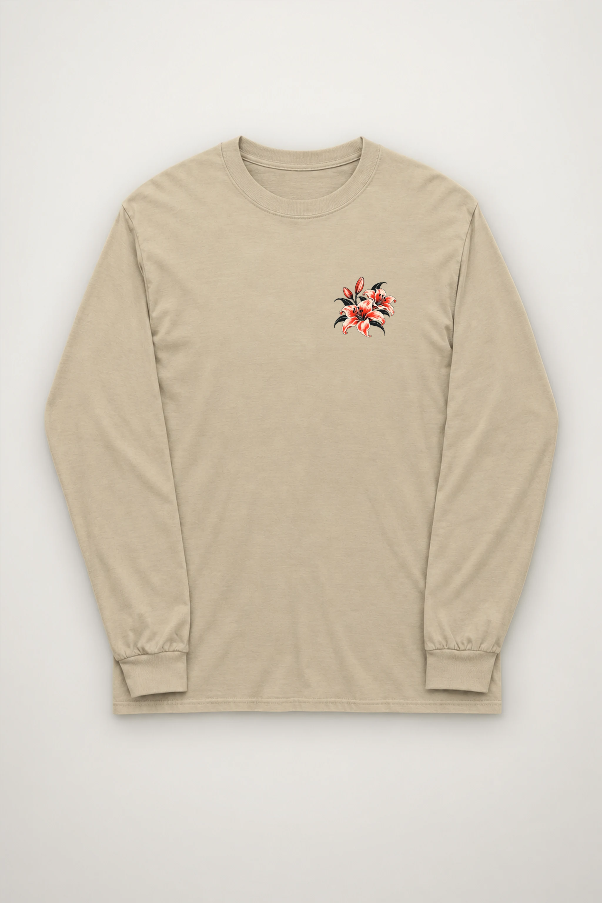 "Lily Hat Muse" Unisex Longsleeve T-shirt