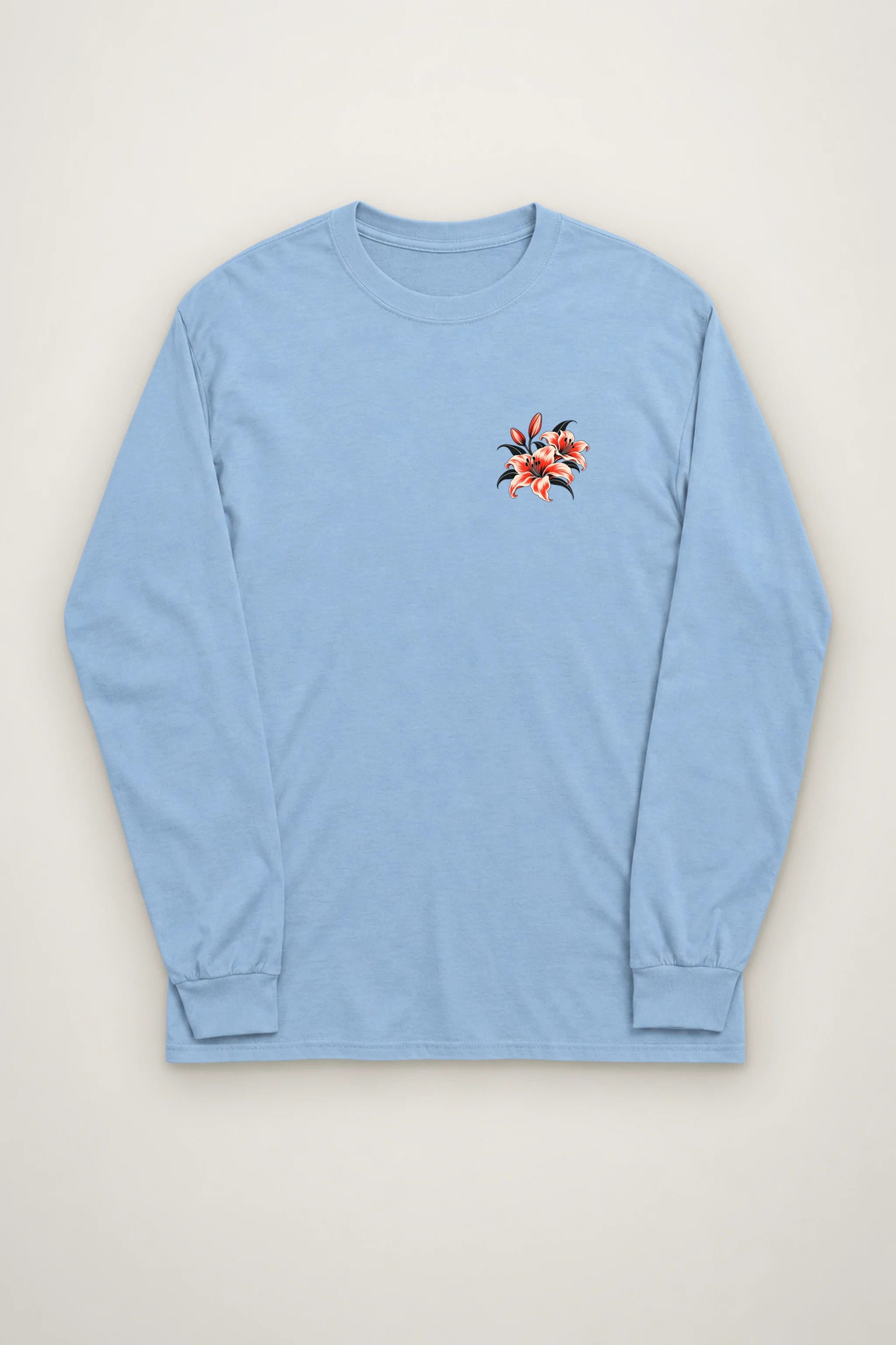 "Lily Hat Muse" Unisex Longsleeve T-shirt