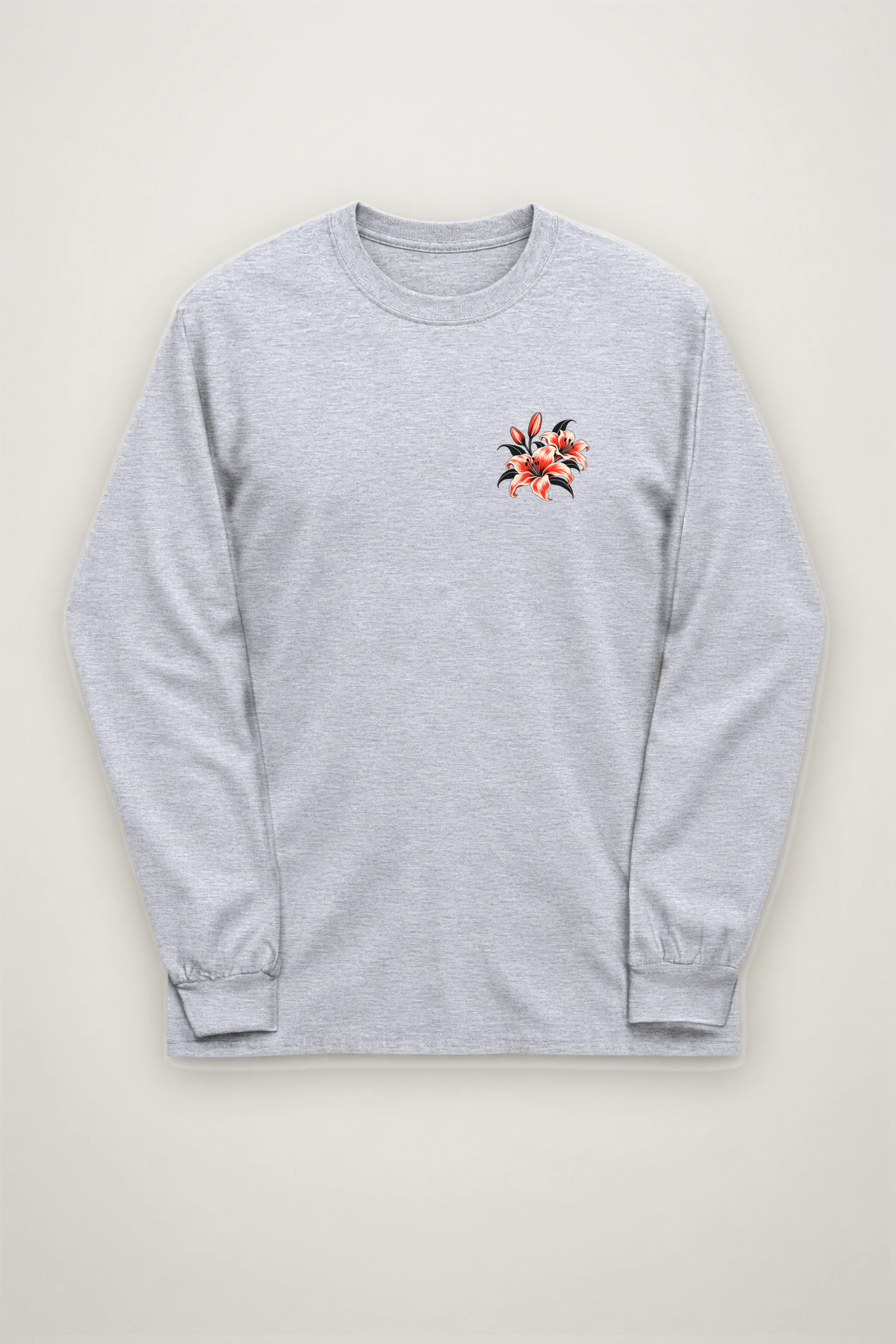 "Lily Hat Muse" Unisex Longsleeve T-shirt