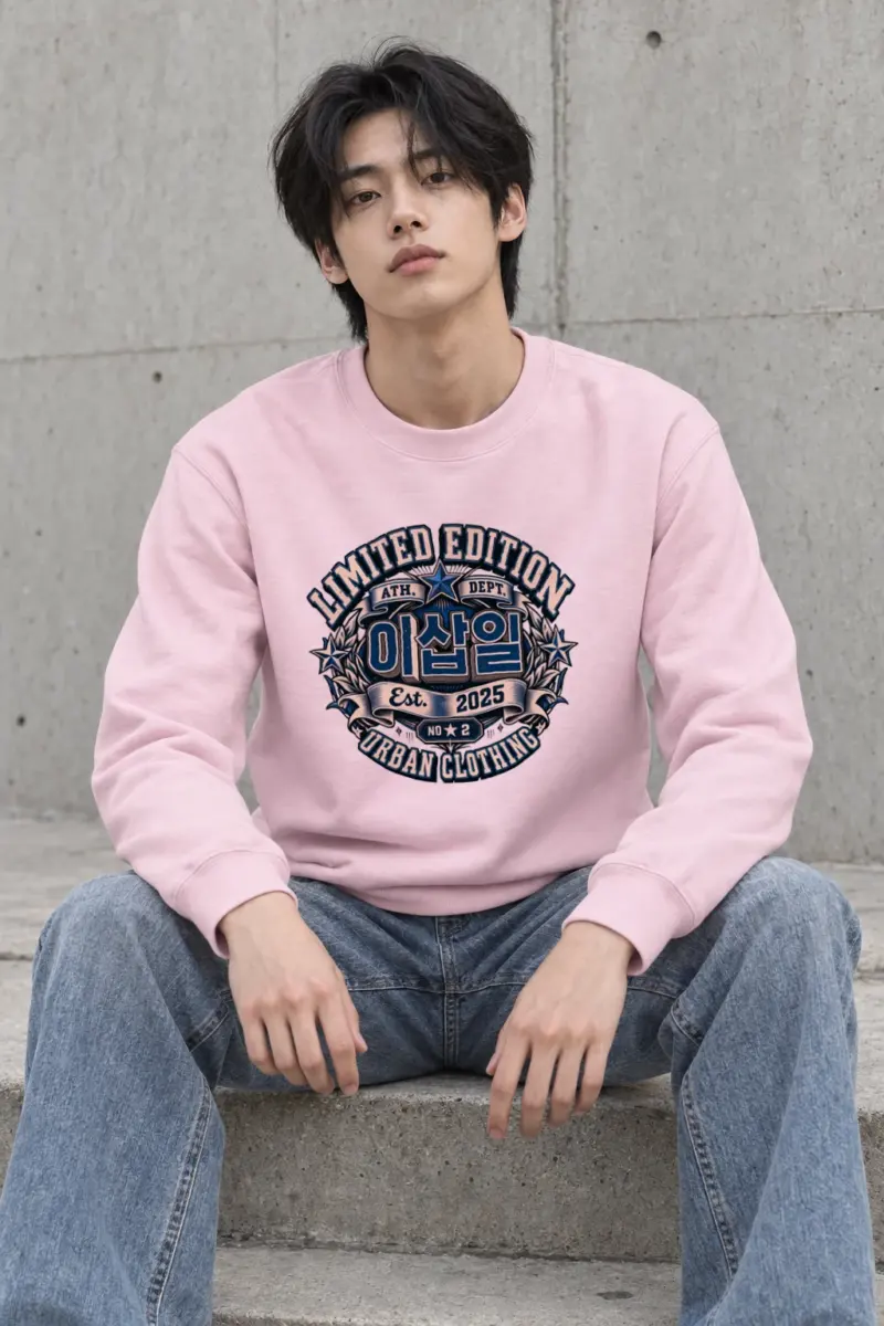 "Urban Clothing Banner" Heavy Blend Unisex Crewneck Sweatshirt