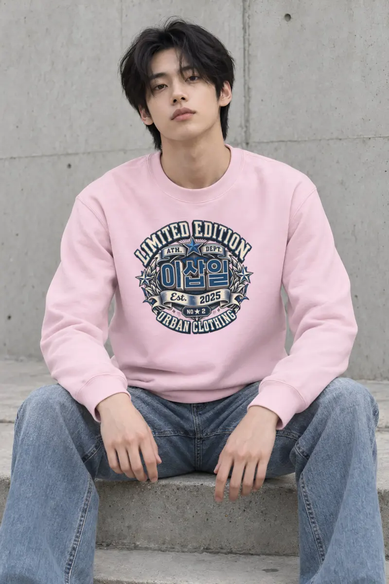 "Urban Clothing Banner" Heavy Blend Unisex Crewneck Sweatshirt