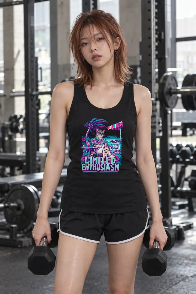 "Limited Enthusiasm" Unisex Jersey Tank