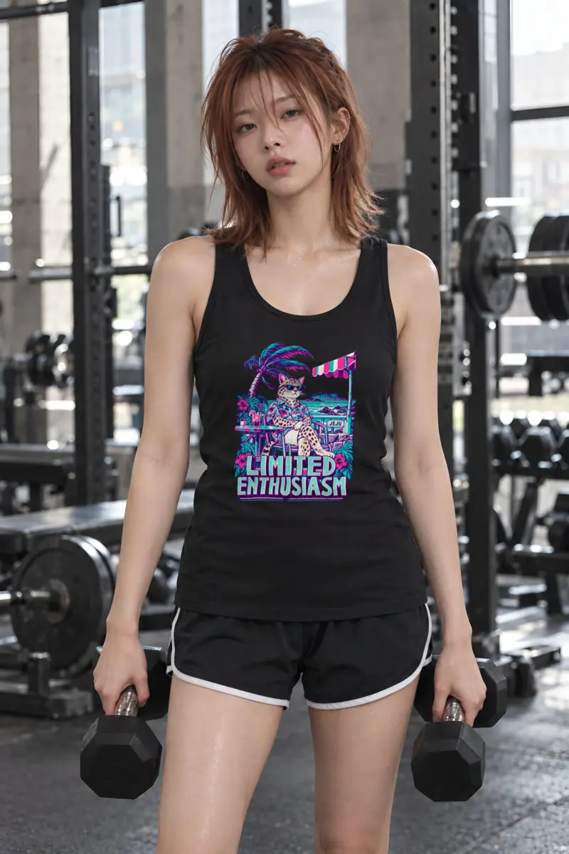 "Limited Enthusiasm" Unisex Jersey Tank