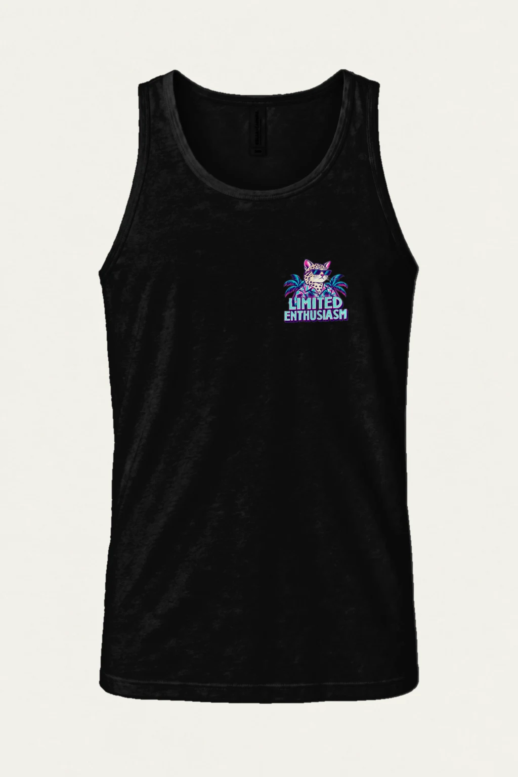 "Limited Enthusiasm" Unisex Jersey Tank