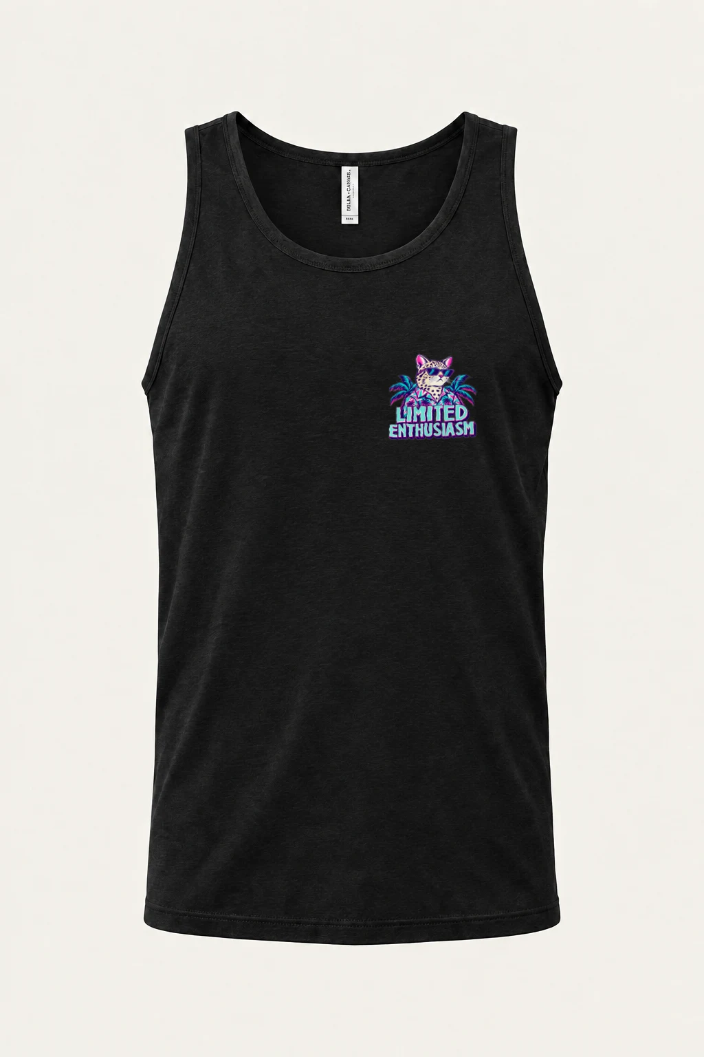 "Limited Enthusiasm" Unisex Jersey Tank