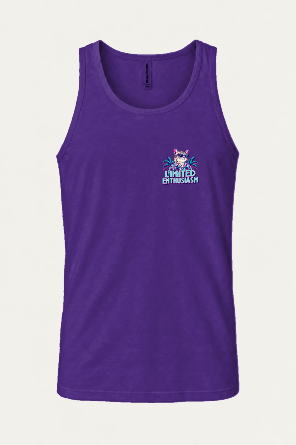 "Limited Enthusiasm" Unisex Jersey Tank