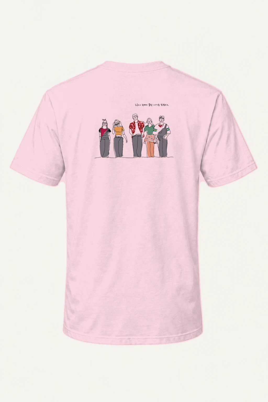 "Lineup Korea" Heavyweight Unisex Crewneck T-shirt | Gildan 5000