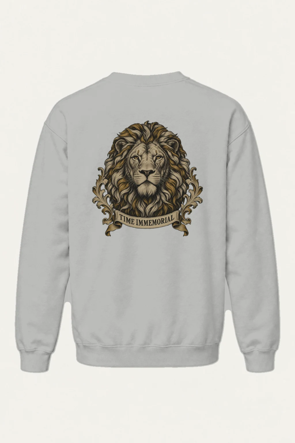"Lion of Quiet Authority" Heavy Blend Unisex Crewneck Sweatshirt | Gildan 18000