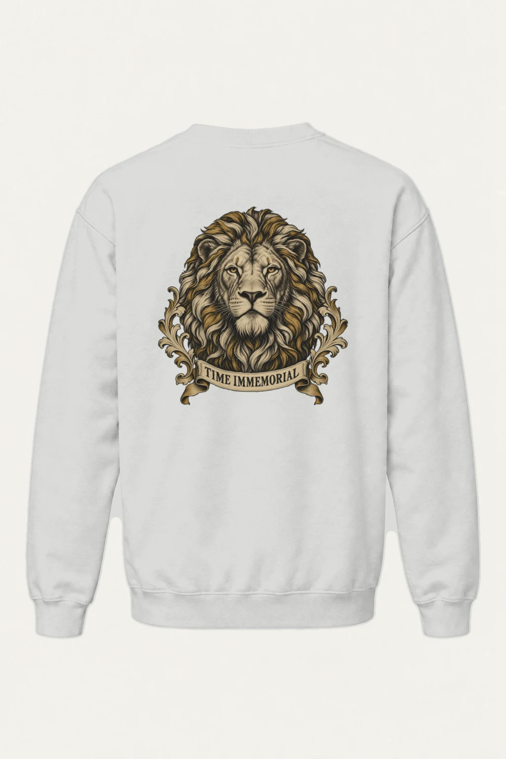"Lion of Quiet Authority" Heavy Blend Unisex Crewneck Sweatshirt | Gildan 18000