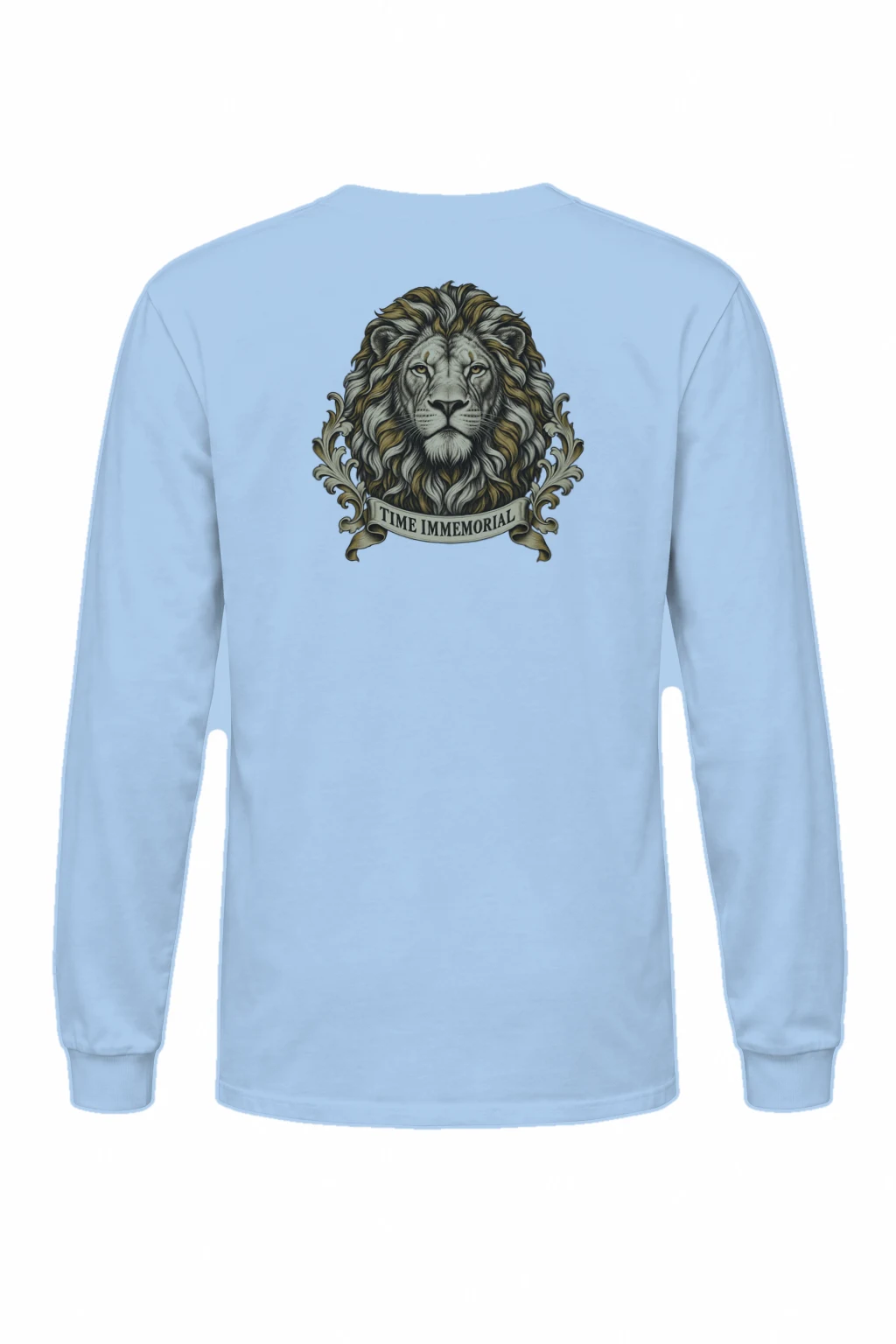 "Lion of Quiet Authority" Unisex Longsleeve T-shirt | Gildan 2400