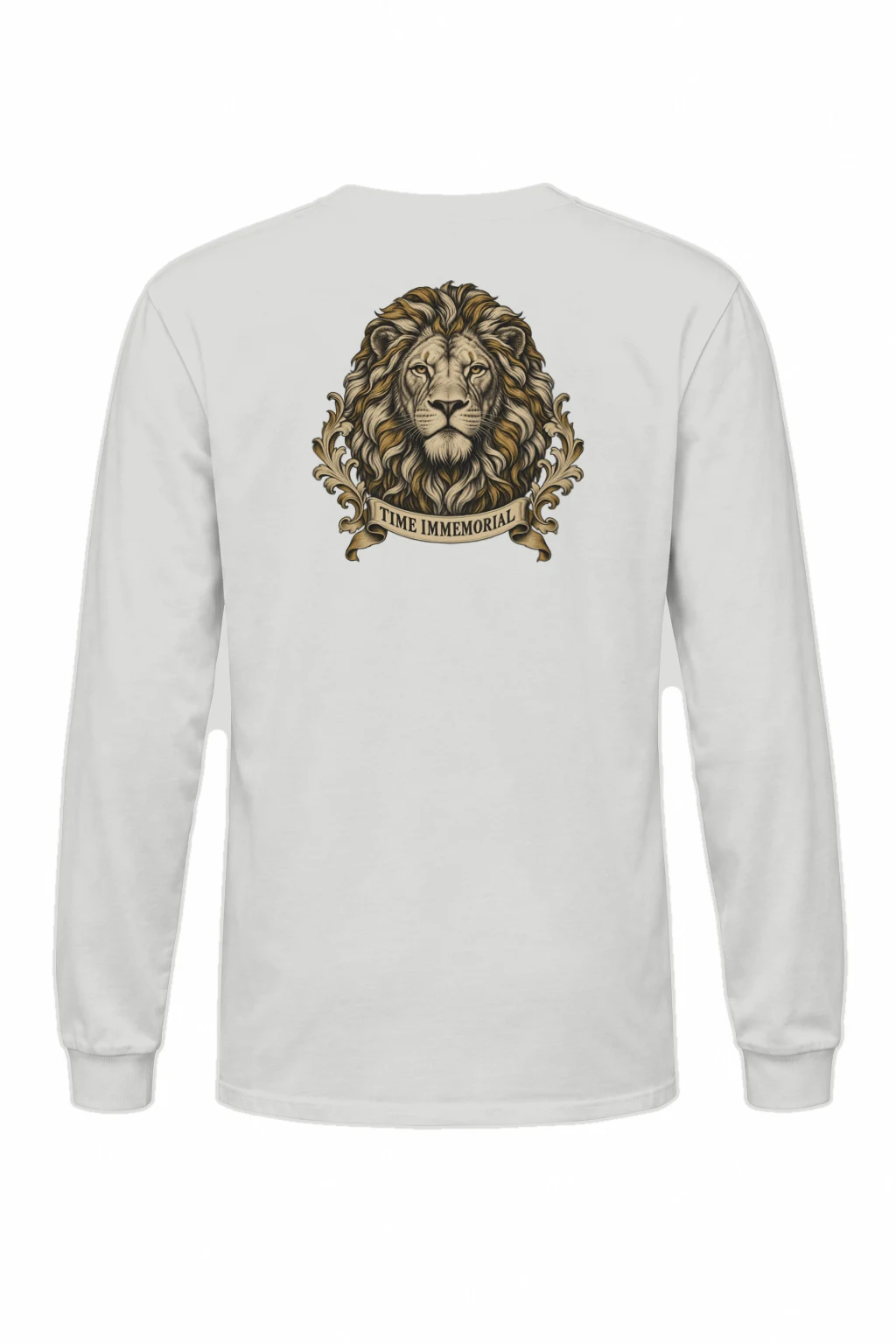 "Lion of Quiet Authority" Unisex Longsleeve T-shirt | Gildan 2400